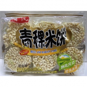 rbs1026f.jpg 1026 6924874700054 SNACK DI RISO AGLI ARACHIDI (QINGUOMIBIN) PUYI 300G