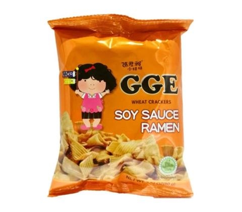 1717 4710199109595 CRACKER DI GRANO SOY SAUCE RAMEN (ZHANGYAJUN) 80G