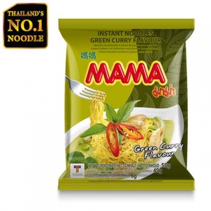 rbs27846f.jpg 27846 8850987144912 MAMA INSTANT NOODLES GREEN CURRY FLAVOUR 55G
