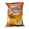 28121 6926265355133 OISHI POTATO CHIP GUSTO POMODORO HOT 50G