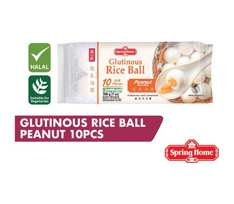 31788 8888003320033 SPRING HOME GLUTINOUS RICE BALL MOCHI AL ARACHIDI 10PZ 200G