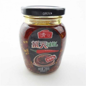 rbs38104f.jpg 38104 6925272103263 SALSA PICCANTE CON SOIA QINGJI 248G