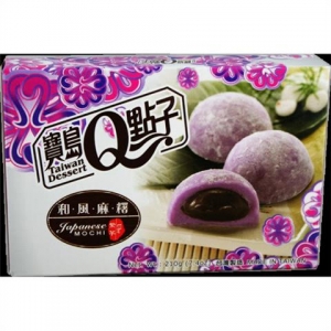 rbs39216f.jpg 39216 4711931018465 TAIWAN DESSERT JAPANESE MOCHI UBE FLAVOR 210G