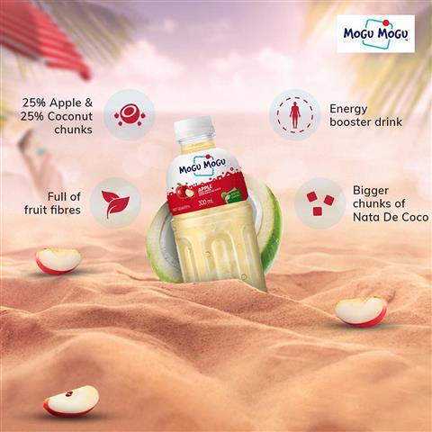 rbs41670f.jpg 41670 8850389105399 mogu apple juice 25% with nata de coco 320ml