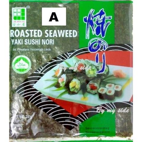 Jhfoods Alga Nori Per Sushi 28g – China Market