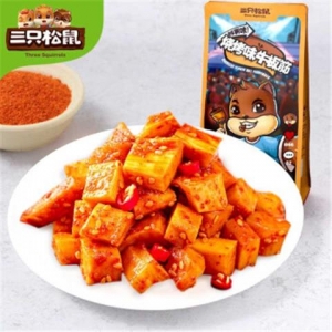 rbs43654f.jpg 43654 6930520600456 BBQ FLAVOR BULL PADDYWACK NIUPANJIN THREE SQUIRRELS 120G