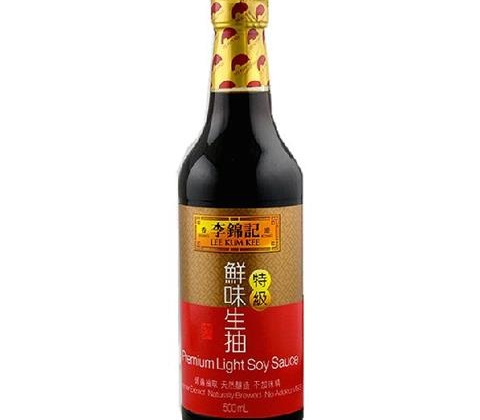 43690 078895126396 LKK LIGHT SOY SAUCE PREMIUM 500ML