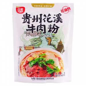rbs43700f.jpg 43700 6926410336444 BAIJIA INSTANT NOODLE GUIZHOU HUAXI NIUROUFEN 260G