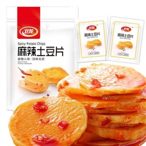 rbs43895f.jpg 43895 6935284417371 WEILONG SPICY POTATO CHIPS 130G MALATUDOUPIAN