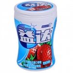 44574 6923450656150 GOMMA DA MASTICARE GUSTO FRAGOLA 56G