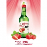 44594 8801048178018 JINRO SOJU STRAWBERRY 13VOL KOREA 360ML