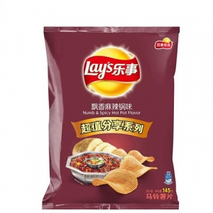 rbs44601f.jpg 44601 6924743919273 LAY'S NUMB & SPICY HOT POT FLAVOR 70G
