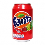 45640 5740700987984 COFA12 FANTA STRAWBERRY & KIWI CAN 330ML