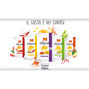 rbs46992f.png 46992 8003130129520 SAN CARLO PIU GUSTO PATATINE GUSTO POMODORO DI STAGIONE 50G