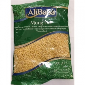 rbs47080f.jpg 47080 8050519870634 ALIBABA MUNG DAL FAGIOLI MUNGO SPEZZATI 500G