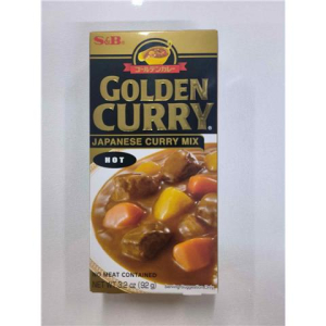 rbs47148f.jpg 47148 074880030068 S&B GOLDEN CURRY JAPANESE CURRY MIX HOT 92G