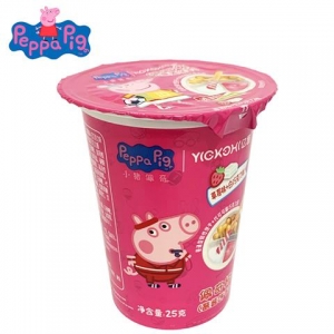 53351 6924546002165 BISCOTTI PEPPA PIG A FRAGOLA E CIOCCOLATO BIANCO 25G