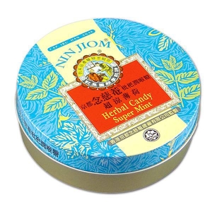 55000 081364362690 NINJIOM HERBAL CANDY SUPER MINT 60G