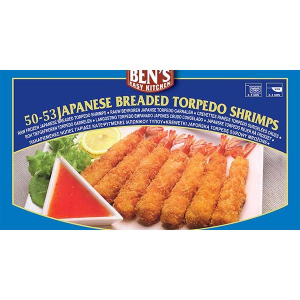 rbs58068f.jpg 58068 8717853677625 BEN'S JAPANESE BREADED TORPEDO SHRIMPS 50-53 800G