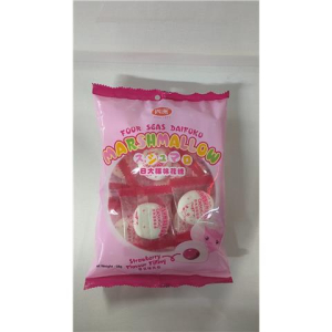 rbs58122f.jpg 58122 4902804800021 SIZHOU FOUR SEAS DAIFUKU MARSHMALLOW RIDAFU STRAWBERRY MIANHUATANG 58G