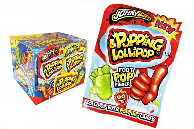 58260 6921249284744 FOOT POP FINGER POPPING & LOLLIPOP 13G