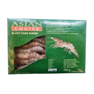 rbs58647f.jpg 58647 8713913003328 ASIAN CHOICE BLACK TIGER SHRIMP 30/40 700G