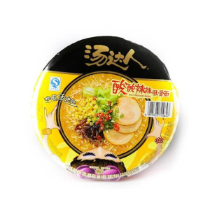 rbs58808f.jpg 58808 6925303770556 TANGDAREN RAMEN ISTANTANEA AGRO-PICCANTE GUSTO MAIALE 90G