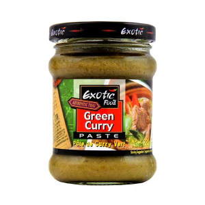 rbs59229f.jpg 59229 8853662001050 EXOTIC FOOD GREEN CURRY PASTE 220G