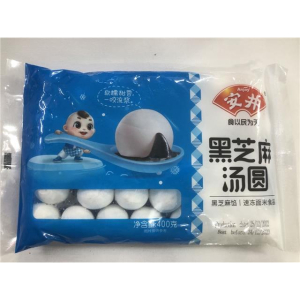 rbs61231f.jpg 61231 6923240600516 ANJOY HEIZHIMA TANGYUAN MOCHI CON SESAMO 400G