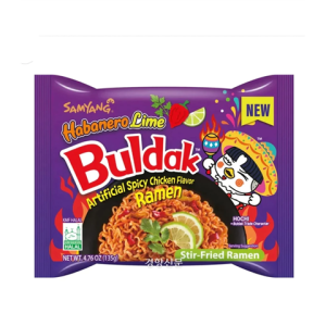 rbs62092f.png 62092 8801073115514 SAMYANG HOT CHICKEN RAMEN HABANERO LIME 135G