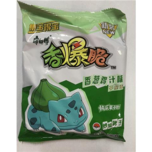 rbs62159f.jpg 62159 6900873012909 MR KONG XIANGBAOCUI POKEMON POLLO E ERBA CIPOLLINA FLAVOR 33G