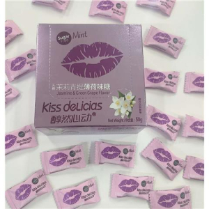 rbs62280f.jpg 62280 6921571191758 KISS DELICIAS GELSOMINO UVA FLAVOR 50G