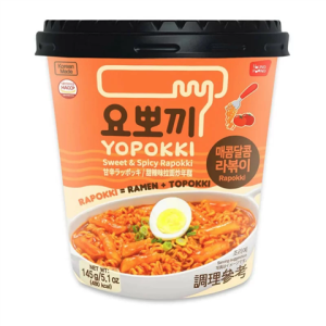rbs62283f.png 62283 8809054402349 YOPOKKI SWEET & SPICY CUP RAPOKKI 145G