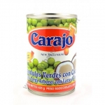 7309 837736000451 CARAJO PISELLI CON LATTE DI COCCO 250G