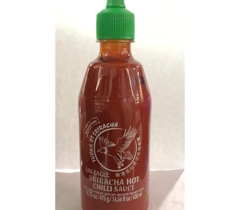 9657 016229912437 SRIRACHA CHILI SAUCE (UNIEAGLE) 475GR